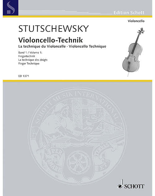 Stutschewsky - La Technique Du Violoncelle - Violoncelle