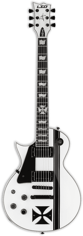 Signature James Hetfield Ironcross Snow White Lh