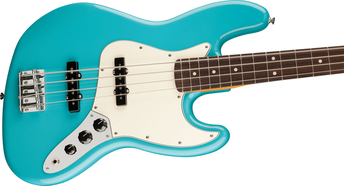 Jazz Bass Player II RW Aquatone Blue