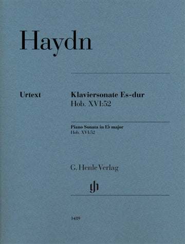 HAYDN JOSEPH - PIANO SONATA IN Eb MAJOR HOB. XVI:52