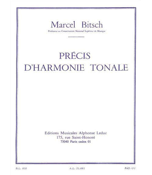 Bitsch Marcel - Precis D'harmonie Tonale