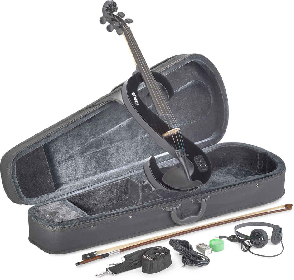 Eva 4/4 BK Set Alto Electrique - Noir