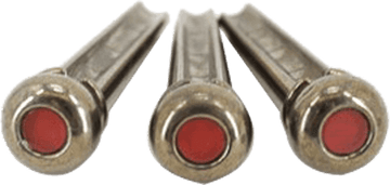 Set de Chevilles Liquid Metal Gold Point Rouge