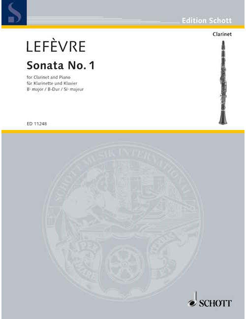 Lefèvre - Sonata No. 1 - Clarinette et Piano
