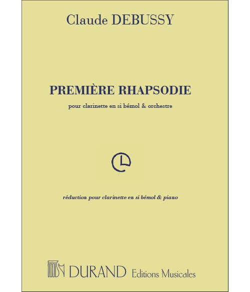Debussy - Rhapsodie N°1 - Klarinet en Piano