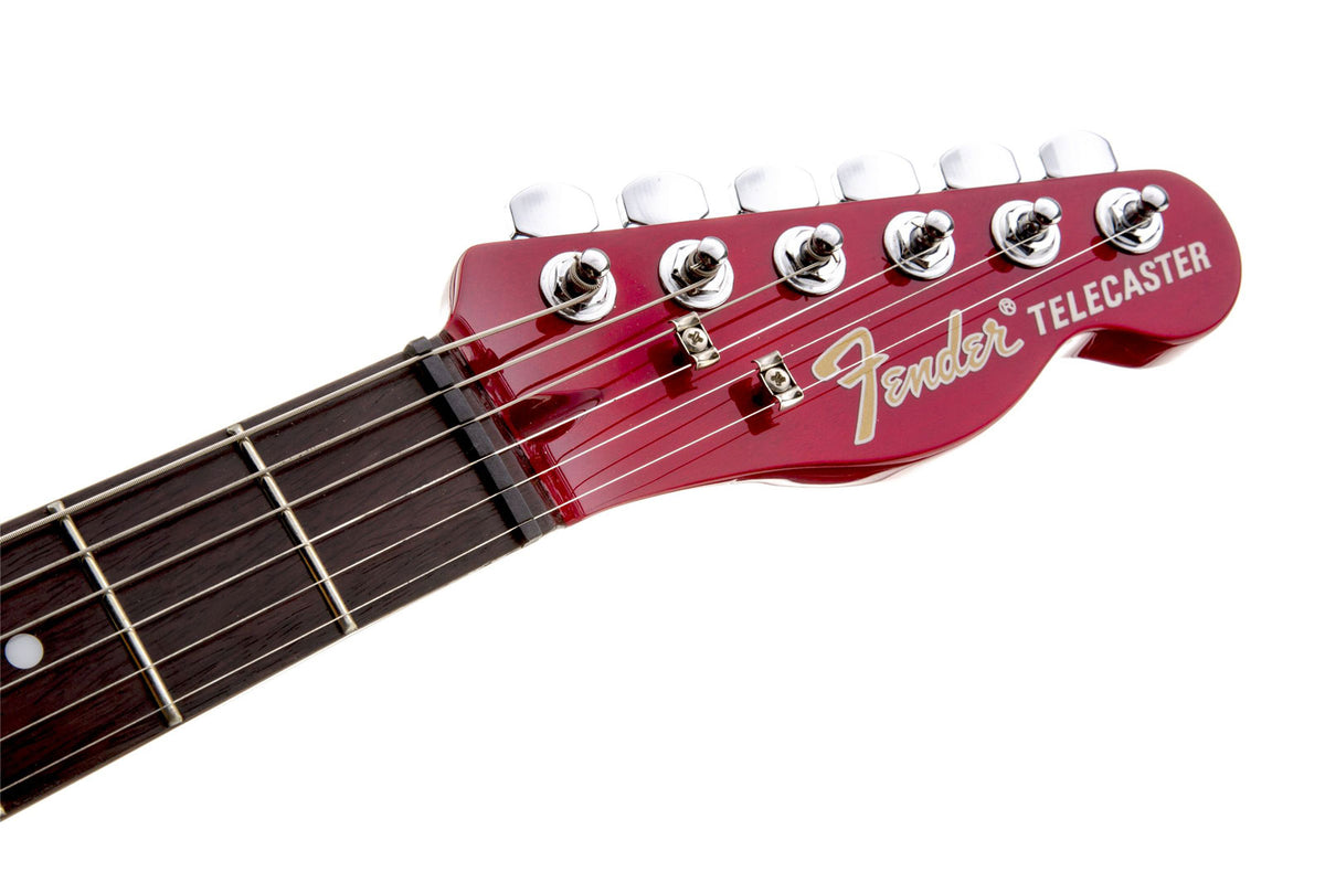 Telecaster JA-90 Thinline Signature Jim Adkins LRL Transparant karmozijnrood