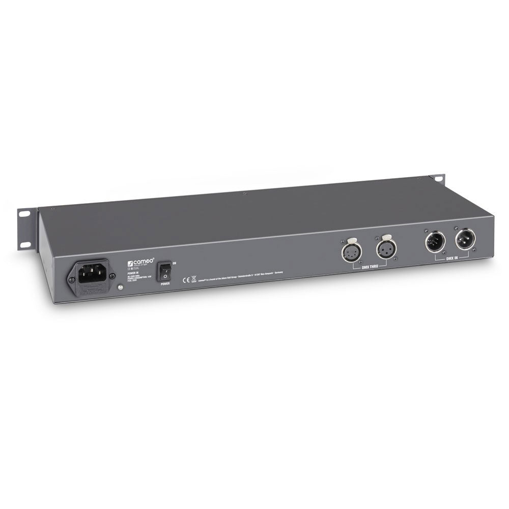 SB 6 Dual - SPLITTER-booster DMX 6 Canaux (XLR 3 Points et XLR 5 Points)