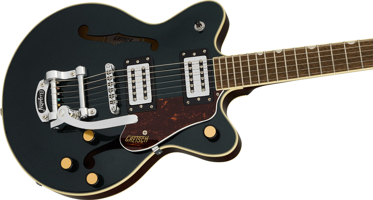 G2655T Streamliner Center Block Jr. Double-Cut with Bigsby LRL Cadillac Green