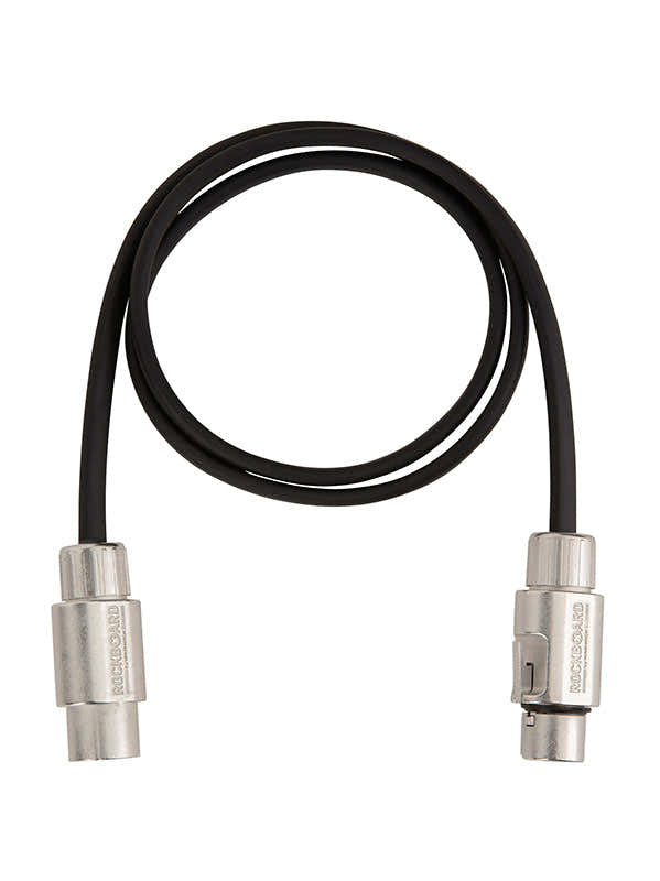 CABLE PATCH XLR - 90 CM - BLACK