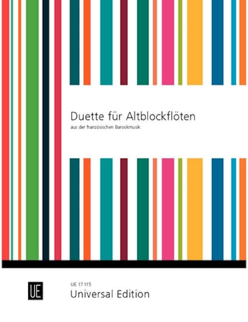 Duette Für Altblockflöten aus der Französischen Barockmusik