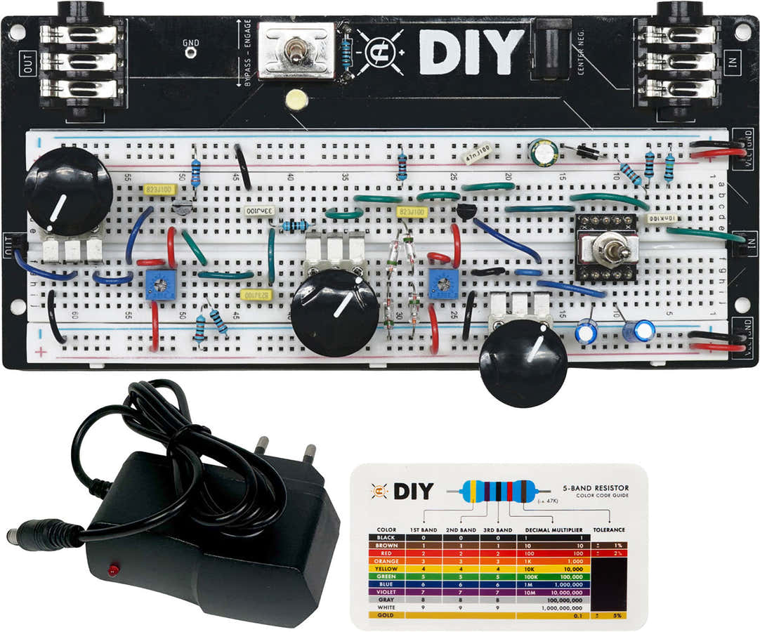 Cir-Kit Breadboard Bundle Lpb-1 Boost-a-Drive-a-Fuzz