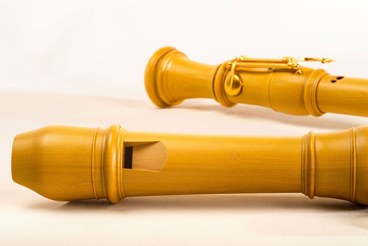 Denner Tenor met Dubbele Klep 5432 - Castello-Buxus (barokke vingerzetting)