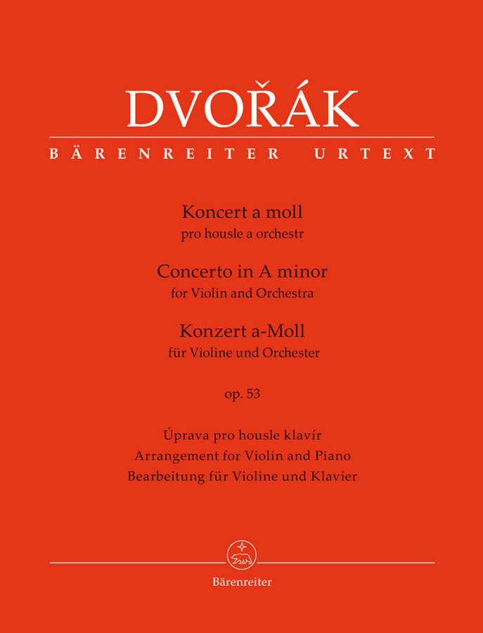 Dvorak - Violin Concerto Op.53 - Violon & Piano