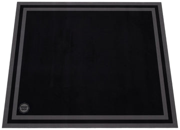 Suspension Libre & Réduction du Bruit d'Impact de 27dB - Tapis Batterie 1.50 x 1.30m - Noir Scène