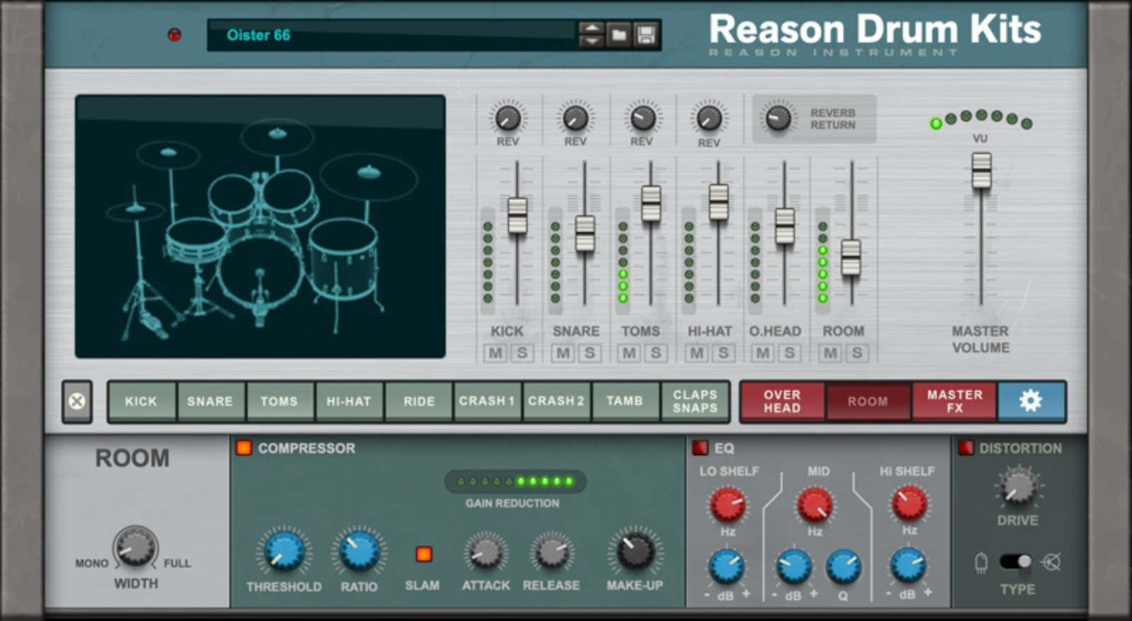 Reason Drum Kits Acoustic Drum Session