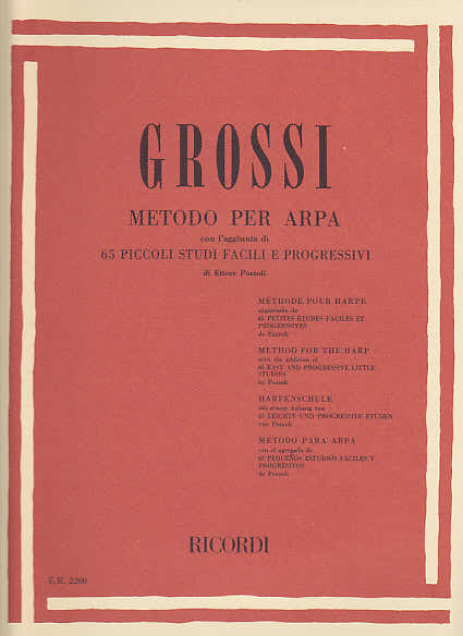 Grossi M. - Methode Pour Harpe