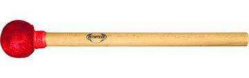 Mailloche de surdo bois 40cm - Rouge