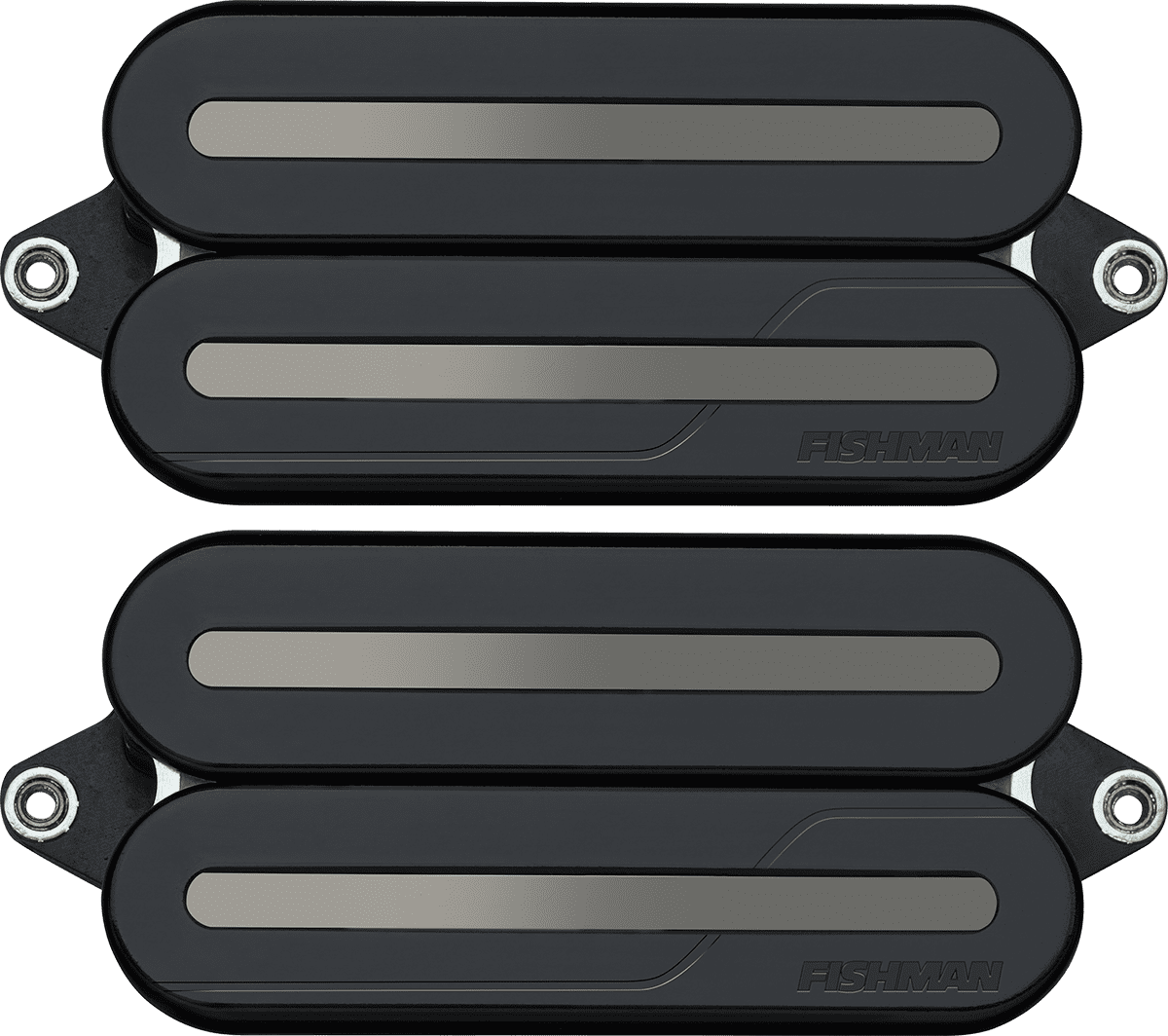 Set Fluence Modern Opencore 6 Cordes 3 Voix Noir Rail Nickel Noirs
