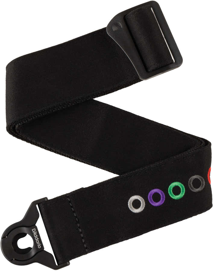 Auto Lock Woven Guitar Strap, Ball End