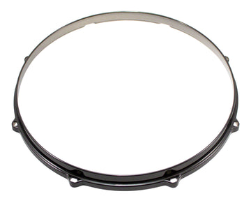 HDC3-14-8BK - 14" 8 HOLES BLACK 3MM DIE CAST DRUM HOOP