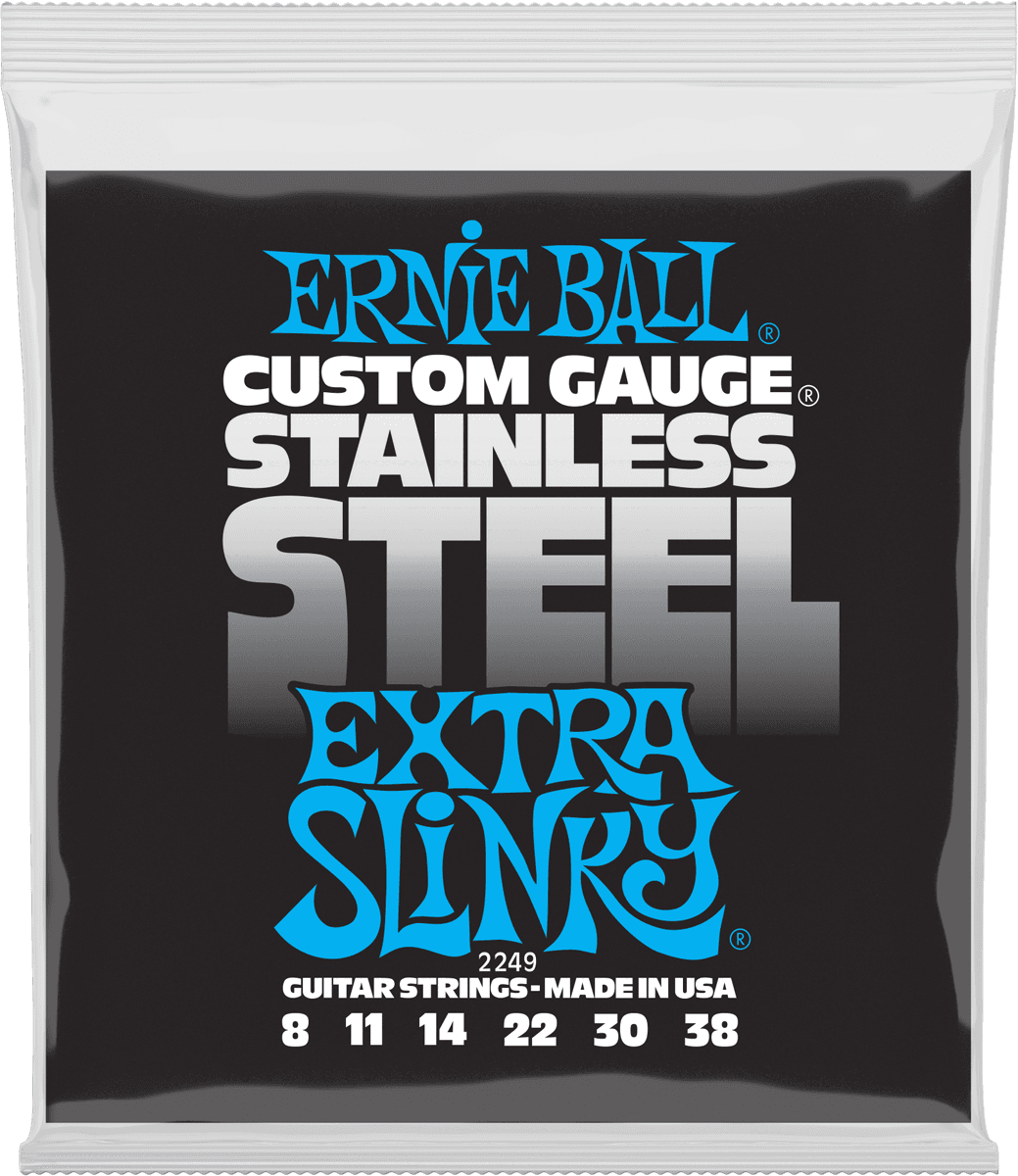 2249 Custom Gauge Stainless Steel Extra Slinky 8-38