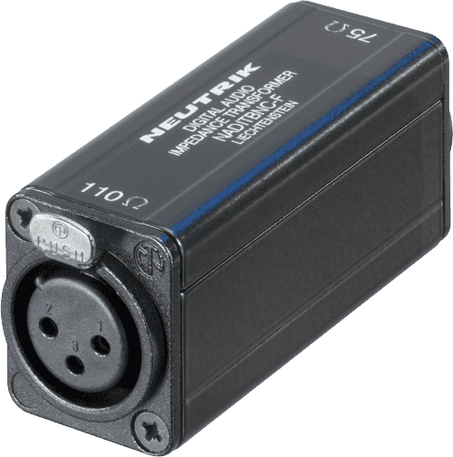 Connecteurs Audio Accessoires Transformateurs D'impedance Aes/ebu XLR 3 Ples Fem. /
