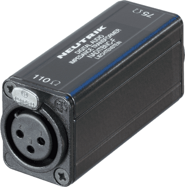 Connecteurs Audio Accessoires Transformateurs D'impedance Aes/ebu XLR 3 Ples Fem. /