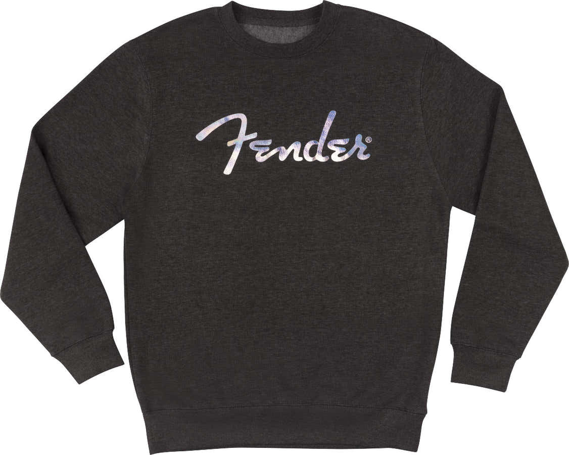 "XL" Sweatshirt Galaxy Logo Charcoal Heather