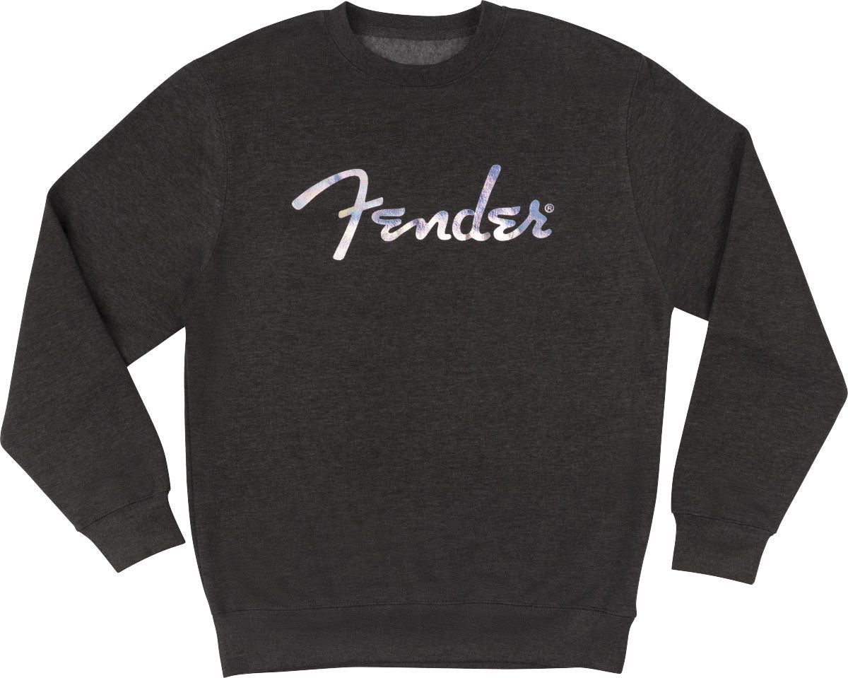 Fender "XL" Sweatshirt Galaxy Logo Charcoal Heather