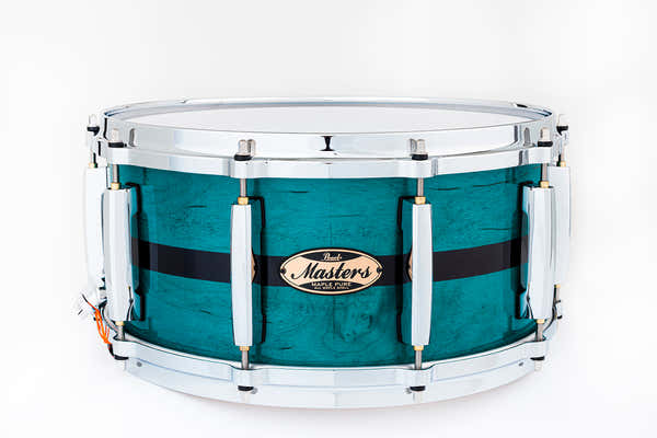 Masters Maple Pure 14X6,5 Aqua Turquoise Stripe