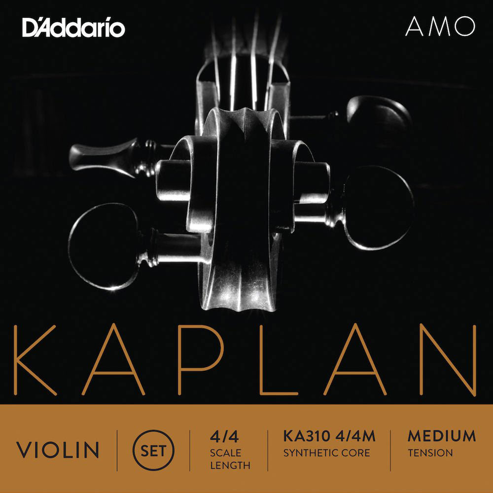 D'ADDARIO 4/4 Cordes Violon Kaplan Amo Medium