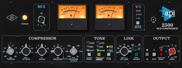UAD API 2500 Bus Compressor