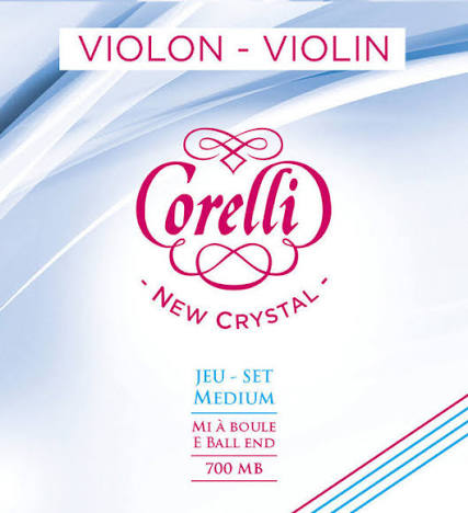 Savarez 4/4 CORELLI CRYSTAL VIOLIN SET MEDIUM TENSION