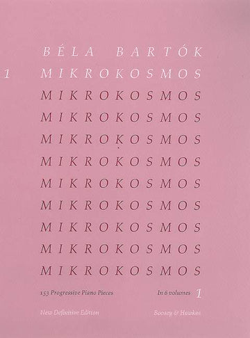 Bartok Bela - Mikrokosmos Vol 1 - Piano