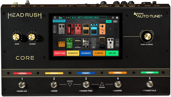 Headrush Core Guitare et Voix