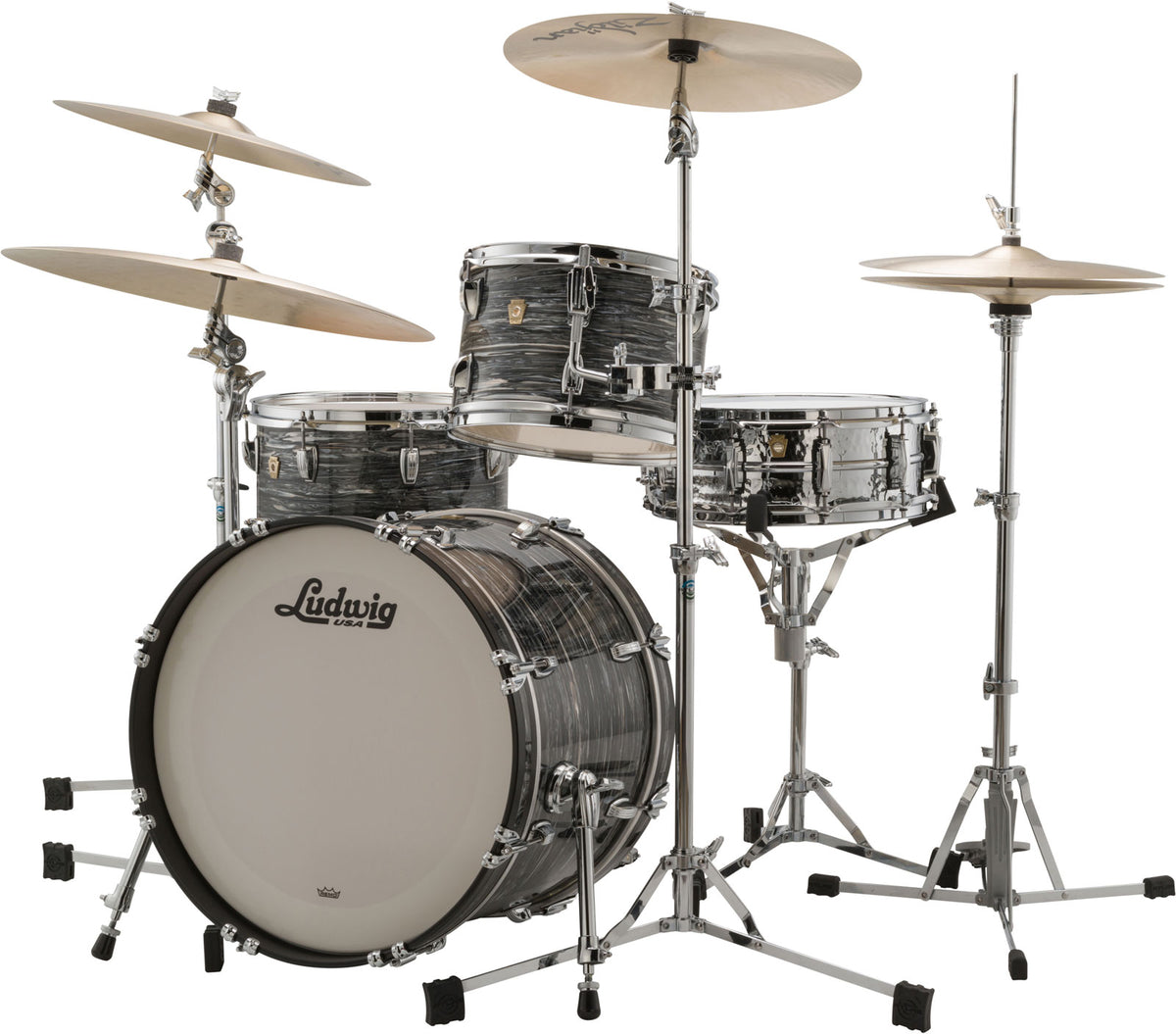 L84023Ax1Q - Classic Maple 20"/12"/14" - Vintage Black Oyster