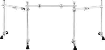 DR513 - STRAIGHT DRUM RACK 3 BARS + CLAMPS