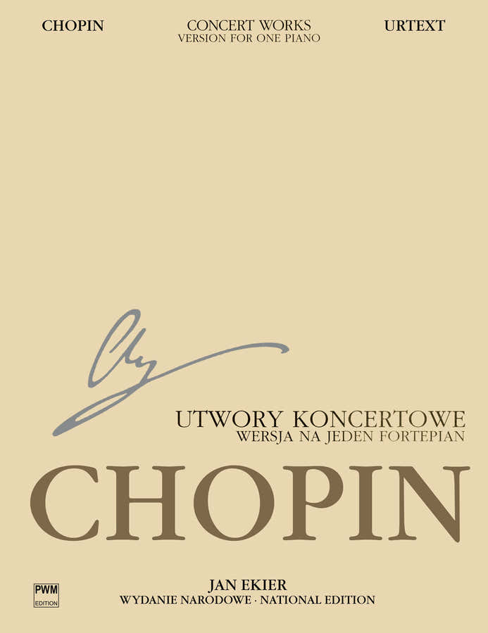 Chopin F. Ekier J. - Concertwerken OP2/13/14 (Serie A) - Urtextuitgave (Engelse/Poolse tekst) Piano