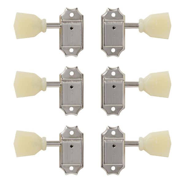 Deluxe Reissue-Style Tuner Set Nickel - Reconditionné