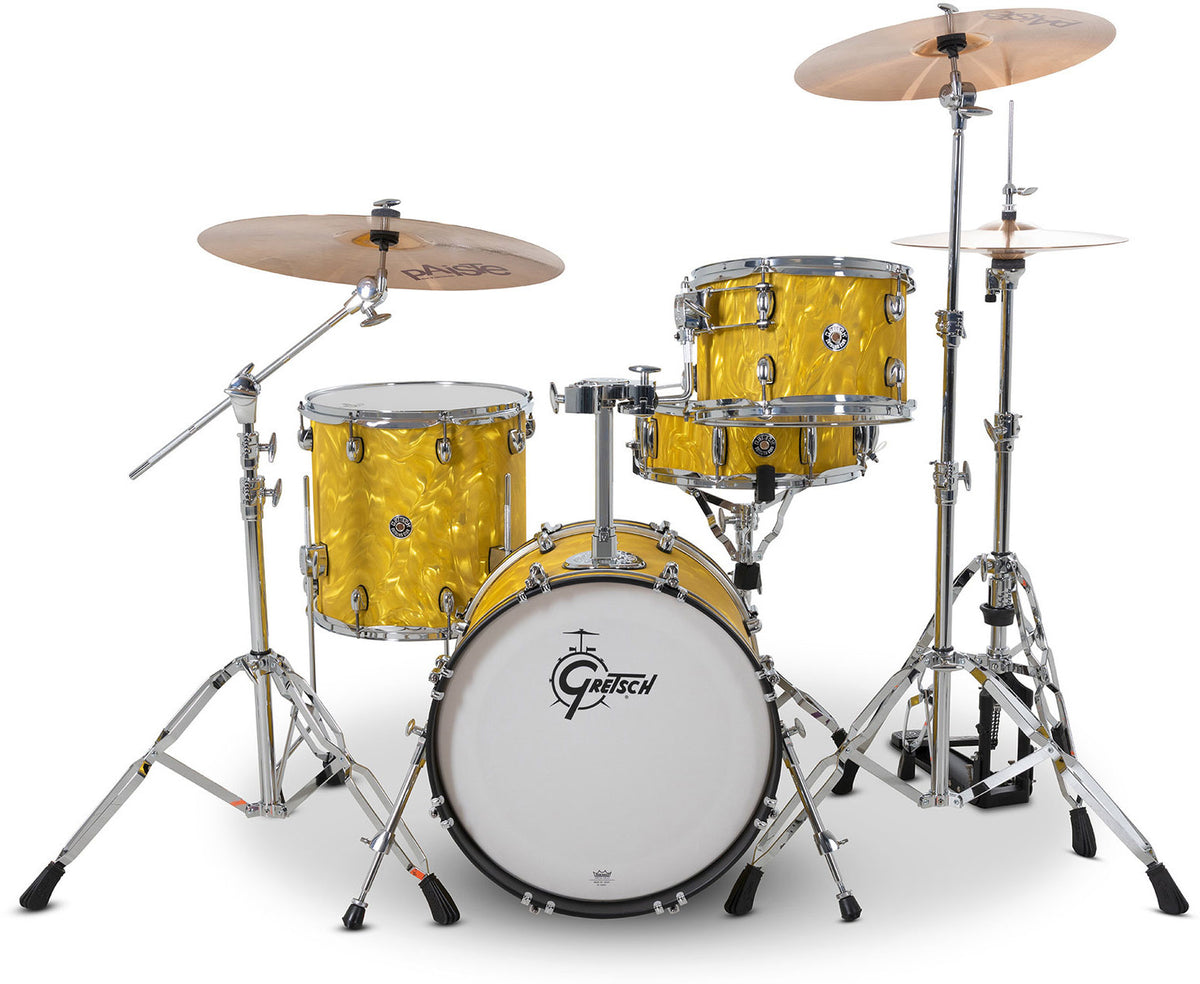 Shell set Catalina Club Yellow Satin Flame