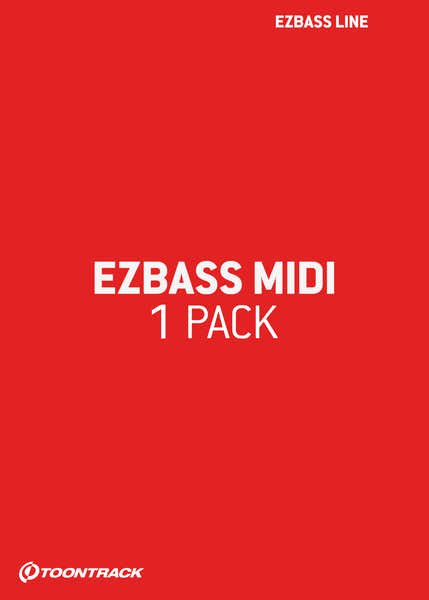 Toontrack EZbass MIDI-pakket