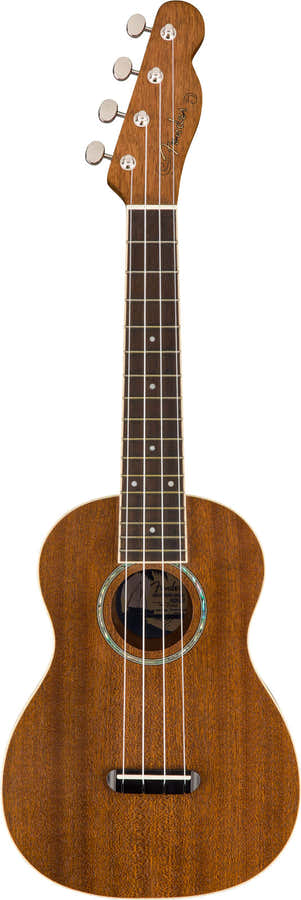 Concert Ukulele California Coast WN Natural