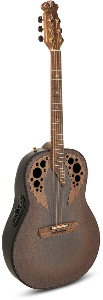 Elektro-Akoestische Gitaar 1687Gt Deep Non-Cutaway Reverse Brown Burst