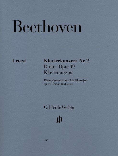 Beethoven L.V. - Concerto For Piano And Orchestra No. 2 B Flat Major Op. 19