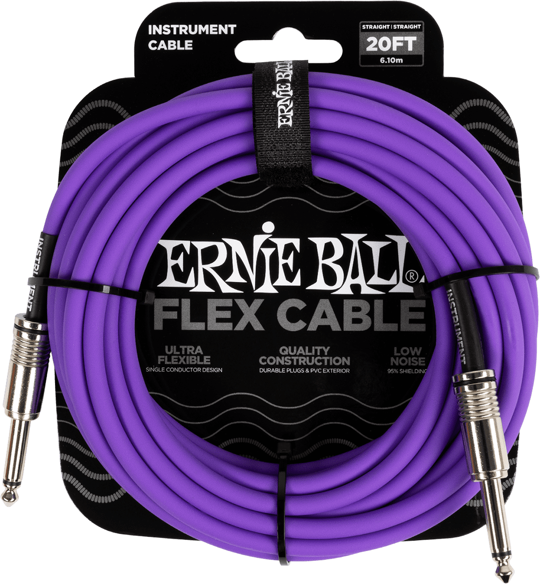 Câbles Instrument Flex Jack/jack 6M Violet