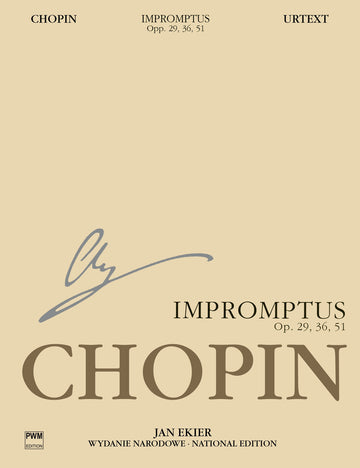 Chopin F. Ekier J. - Romptus Op29,36,51 - (Serie A) Edit.Urtext (Texte Polonais) Piano