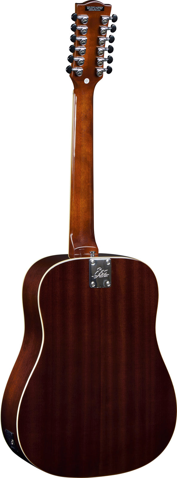Ranger Xii EQ Vintage-heruitgave Dreadnought Honey Burst