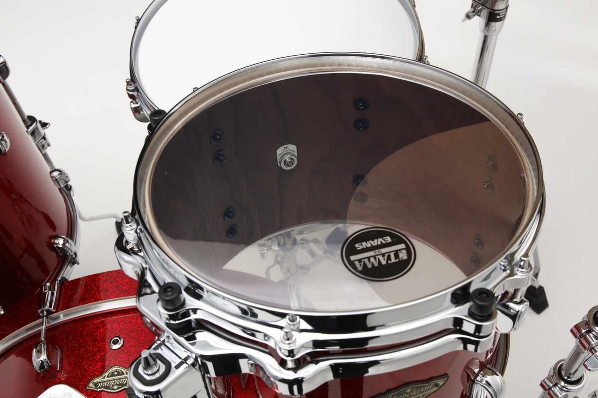 WBR30RS-GRS - Starclassic Walnoot/Berk Fusion 20" Granaatrood glitterend