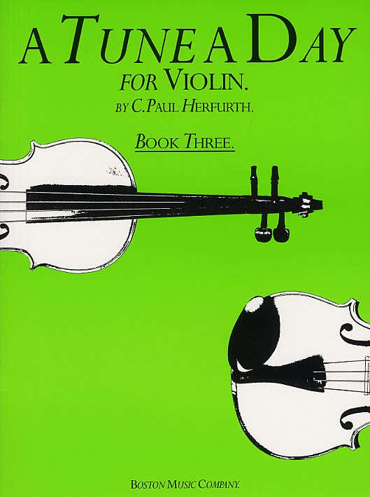 A TUNE A DAY FOR VIOLIN BOOK THREE - VIOLIN