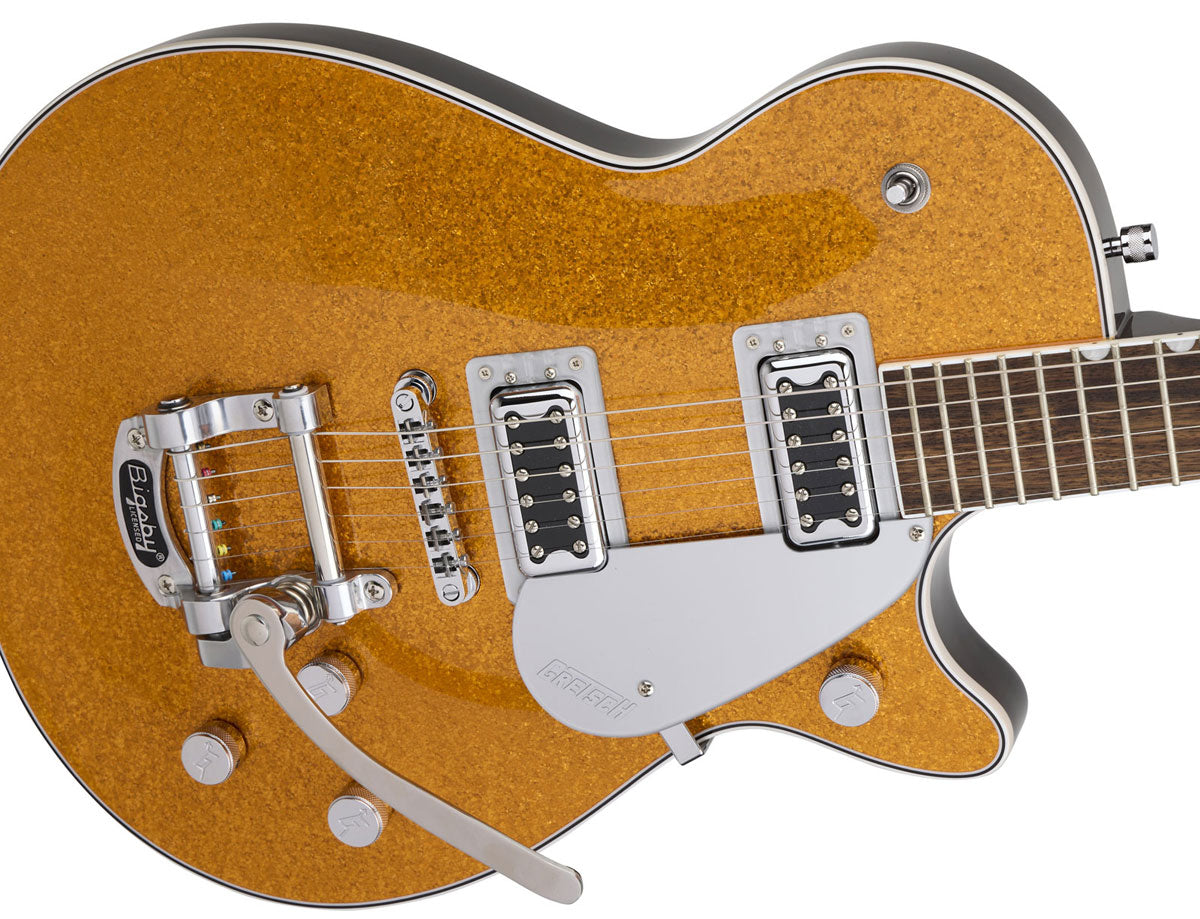 G5230T Electromatic Sparkle Jet Ft Single-Cut With Bigsby Lrl Gold Sparkle